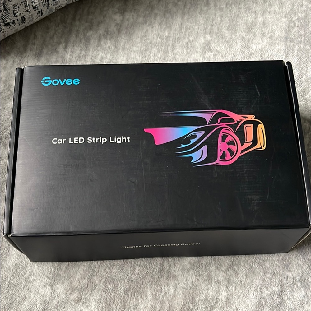 Govee Car LED Strip Lights with App Control.